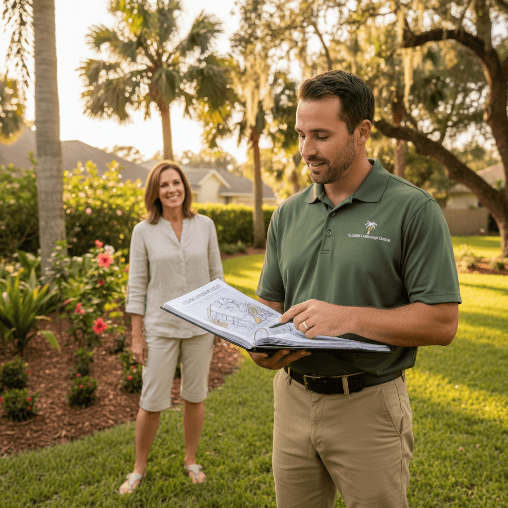 Landscape maintenance planning consultation